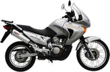 Exhaust Tip With Noise Certification Oval Stainless Steel - Mivv Compatible With Honda Xlv 650 Transalp (2005-2007)