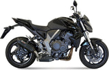 Non-Catalytic Exhaust Tip With Sound Certification Suono Steel Black Carbon - Mivv Compatible With Honda Cb 1000 R (2008-2017)
