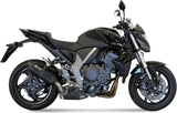 Exhaust Tip With Noise Certification Suono Steel Black Carbon - Mivv Compatible With Honda Cb 1000 R (2008-2017)