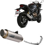 Complete Non-Catalytic Exhaust System With Sound Certification Gppro Titanium - Mivv Compatible With Honda Cbr 650 R (2019-2023)