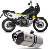 Exhaust Tip With Noise Certification Speed Edge Stainless Steel Carbon - Mivv Compatible With Husqvarna Norden 901 (2022-2024)