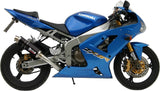 Exhaust Tip With Noise Certification Gp Steel Black - Mivv Compatible With Kawasaki Zx 6Rr 636 (2003-2004)
