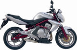 Non-Catalytic Exhaust Tip With Sound Certification X-Cone Stainless Steel - Mivv Compatible With Kawasaki Er-6 F (2005-2011)