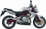 Non-Catalytic Exhaust Tip With Sound Certification Oval Carbon - Mivv Compatible With Kawasaki Versys 650 (2006-2014)