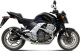 Non-Catalytic Exhaust Tip With Sound Certification Gp Steel Black - Mivv Compatible With Kawasaki Z 750 (2007-2014)