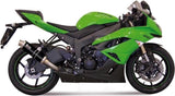 Non-Catalytic Exhaust Tip With Sound Certification Gp Steel Black - Mivv Compatible With Kawasaki Zx 6R 636 (2013-2016)