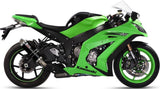 Exhaust Tip With Noise Certification Gp Steel Black - Mivv Compatible With Kawasaki Zx-10R (2011-2015)