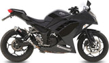 Exhaust Tip With Noise Certification Gp Carbon - Mivv Compatible With Kawasaki Z 300 (2015-2016)