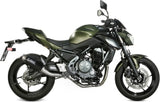 Complete Non-Catalytic Exhaust System With Sound Certification Gppro Carbon - Mivv Compatible With Kawasaki Z 650 (2017-2023)