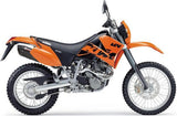 Non-Catalytic Exhaust Tip With Sound Certification Suono Steel Black Carbon - Mivv Compatible With Ktm 640 Lc4 Adventure (2003-2006)