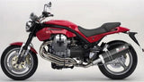 Catalytic Exhaust Tip With Sound Certification Oval Carbon Carbon - Mivv Compatible With Moto Guzzi Griso 850 (2006-2011)