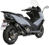 Catalytic Exhaust Tip With Sound Certification Gppro Carbon - Mivv Compatible With Kymco Ak 550 (2017-2020)