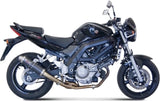 Catalytic Exhaust Tip With Sound Certification Gp Carbon - Mivv Compatible With Suzuki Sv 650 (2004-2015)