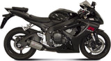 Catalytic Exhaust Tip With Sound Certification Suono Stainless Steel Carbon - Mivv Compatible With Suzuki Gsx-R 750 (2006-2007)