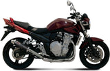 Exhaust Tip With Noise Certification Gp Carbon - Mivv Compatible With Suzuki Gsx 650 F (2008-2015)