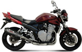 Exhaust Tip With Noise Certification Oval Carbon Carbon - Mivv Compatible With Suzuki Gsx 650 F (2008-2015)