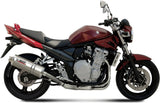 Exhaust Tip With Noise Certification Oval Stainless Steel - Mivv Compatible With Suzuki Gsf 650 Bandit (2007-2015)