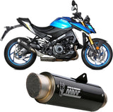 Exhaust Tip With Noise Certification Gppro Carbon - Mivv Compatible With Suzuki Gsx-S 1000 (2021-2024)