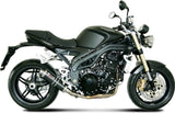 Non-Catalytic Exhaust Tip With Sound Certification Gp Carbon - Mivv Compatible With Triumph Speed Triple (2007-2010)