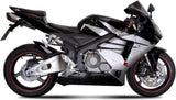 Exhaust Tip With Noise Certification Suono Stainless Steel Carbon - Mivv Compatible With Honda Cbr 600 Rr (2005-2006)