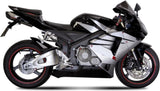 Exhaust Tip With Noise Certification Suono Stainless Steel Carbon - Mivv Compatible With Honda Cbr 600 Rr (2005-2006)