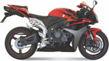 Exhaust Tip With Noise Certification Suono Steel Black Carbon - Mivv Compatible With Honda Cbr 600 Rr (2007-2012)