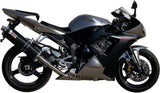 Exhaust Tip With Noise Certification Oval Carbon - Mivv Compatible With Yamaha Yzf 1000 R1 (2002-2003)