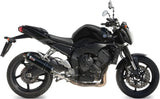 Catalytic Exhaust Tip With Sound Certification Oval Carbon - Mivv Compatible With Yamaha Fz-1 (2006-2016)