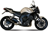 Catalytic Exhaust Tip With Sound Certification Suono Steel Black Carbon - Mivv Compatible With Yamaha Fz-1 (2006-2016)