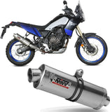 Exhaust Tip With Noise Certification Oval Titanium - Mivv Compatible With Yamaha Ténéré 700 (2019-2024)