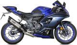 Catalytic Exhaust Tip With Sound Certification Sr-1 Titanium - Mivv Compatible With Yamaha Yzf R7 (2022-2024)