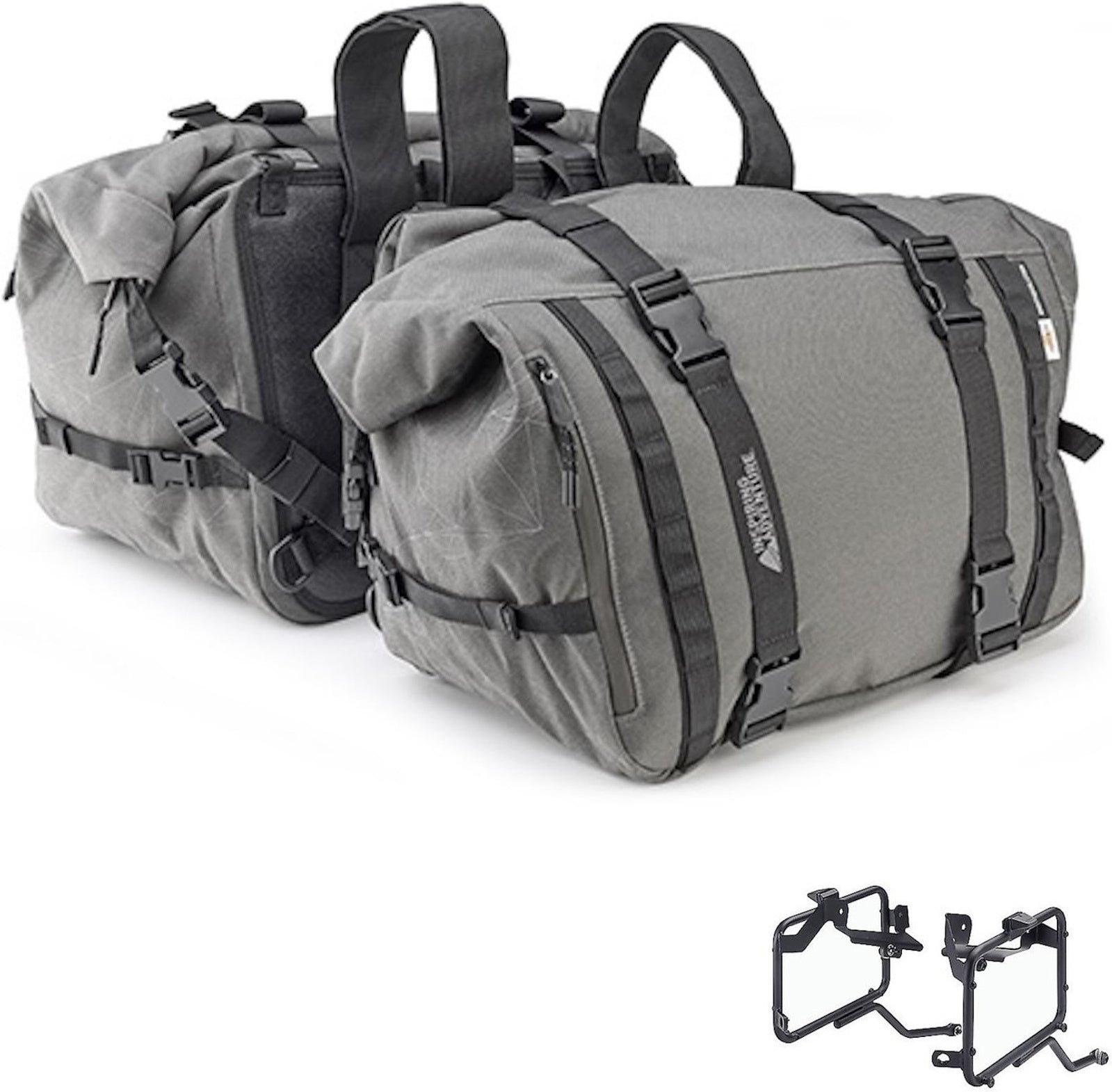 Side Bags Ra316 + Side Bags Holder - Kappa Moto Compatible With Aprilia Rs 660 (2021-2023)
