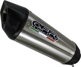 Complete Exhaust System Without Catalytic Converter And Without Sound Certification Deeptone Stainless Steel - Gpr Compatible With Yamaha Mt-09 (2021-2024)