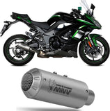 Uncatalysed Exhaust System Without Sound Certification Mk3 Stainless Steel - Mivv Compatible With Kawasaki Ninja 1000 Sx (2020-2024)