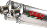 Exhaust Tip Without Sound Certification Tondo Stainless Steel - Gpr Compatible With Ducati Monster S4R (2003-2007)