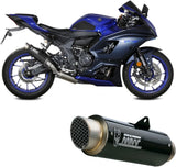 Uncatalysed Exhaust System Without Sound Certification Gppro Carbon - Mivv Compatible With Yamaha Yzf R7 (2022-2024)