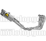 Complete Exhaust System Without Catalytic Converter And Without Sound Certification Indy-Race Competition Sbk Titanium Carby End Cap - Arrow Special Parts Compatible With Honda Cbr 1000 Rr-R (2024-2026)