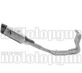 Complete Exhaust System Without Catalytic Converter And Without Sound Certification Pista Competition Titanium Carby End Cap - Arrow Special Parts Compatible With Bmw M 1000 Rr (2025-2026)