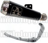 Complete Exhaust System Without Catalytic Converter And Without Sound Certification Pro-Race Black Nichrom Stainless Steel - Arrow Special Parts Compatible With Honda Cbr 650 R (2019-2023)
