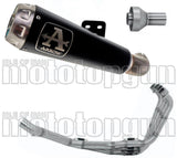 Complete Exhaust System Without Catalytic Converter And Without Sound Certification Pro-Race Black Nichrom Stainless Steel - Arrow Special Parts Compatible With Honda Cbr 650 R (2019-2023)