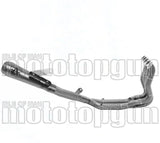 Complete Exhaust System Without Catalytic Converter And Without Sound Certification Pro-Race Competition Evo Full Titanium Titanium - Arrow Special Parts Compatible With Bmw S 1000 R (2021-2024)