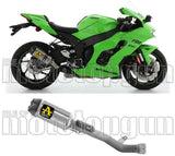 Exhaust Tip Without Sound Certification Indy-Race Titanium Titanium - Arrow Special Parts Compatible With Kawasaki Zx 10Rr (2021-2024)