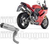 Exhaust Tip Without Sound Certification Titanium - Arrow Special Parts Compatible With Ducati Panigale V2 - S (2025-2026)