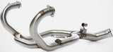 Non-Catalytic Exhaust Manifolds Stainless Steel Polish - Zard Compatible With Bmw R 1200 (2009-2010)