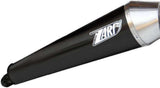 Exhaust Tip Without Sound Certification Conical Steel Black - Zard Compatible With Bmw R 850 Gs (1999-2007)