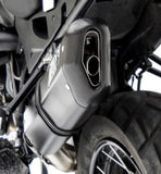 Exhaust Tip Without Sound Certification Penta Carbon Endcap Carbon - Zard Compatible With Bmw R 1200 Gs (2004-2009)
