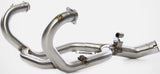 Non-Catalytic Exhaust Manifolds Titanium Snake Welds - Zard Compatible With Bmw R Nine T 1200 (2021-2023)
