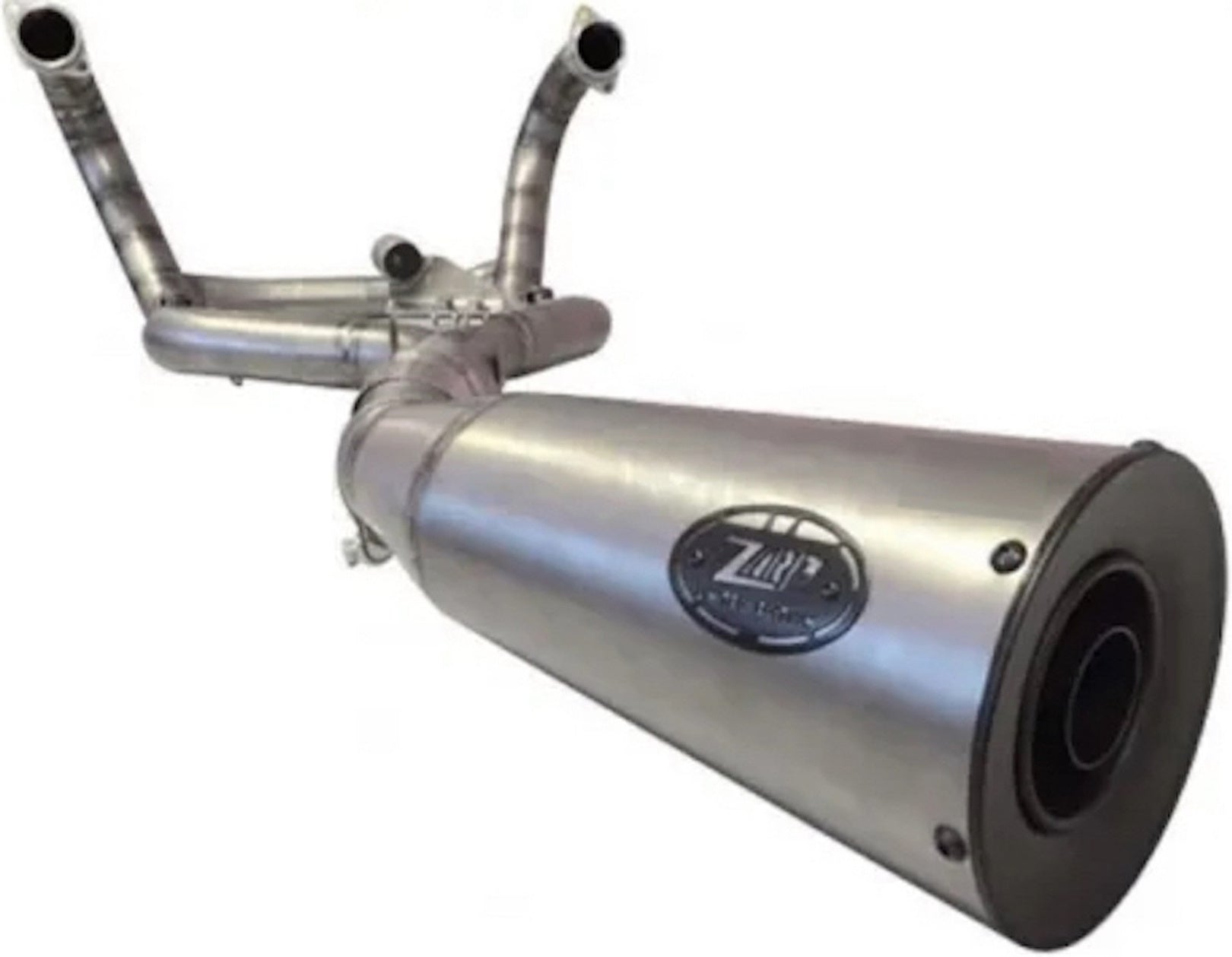 Complete Exhaust System Without Catalytic Converter And Without Sound Certification Bad Child Stainless Steel - Zard Compatible With Bmw R Nine T 1200 - Pure - Urban G - S (2015-2020)
