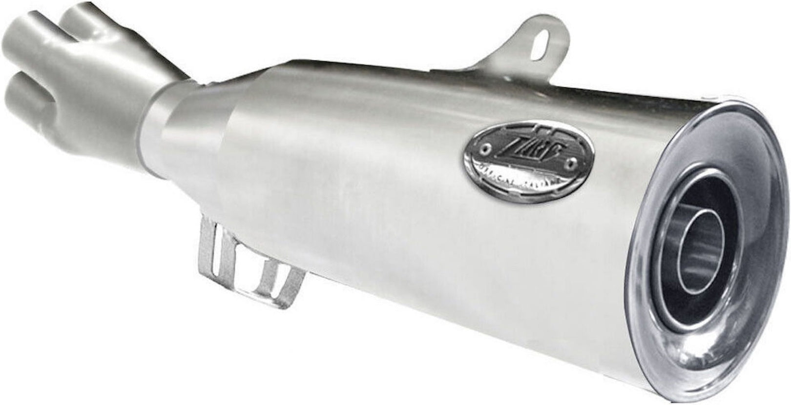 Complete Exhaust System Without Catalytic Converter And Without Sound Certification Stainless Steel - Zard Compatible With Bmw K100 - Rs - Rt - Lt (1983-1989)