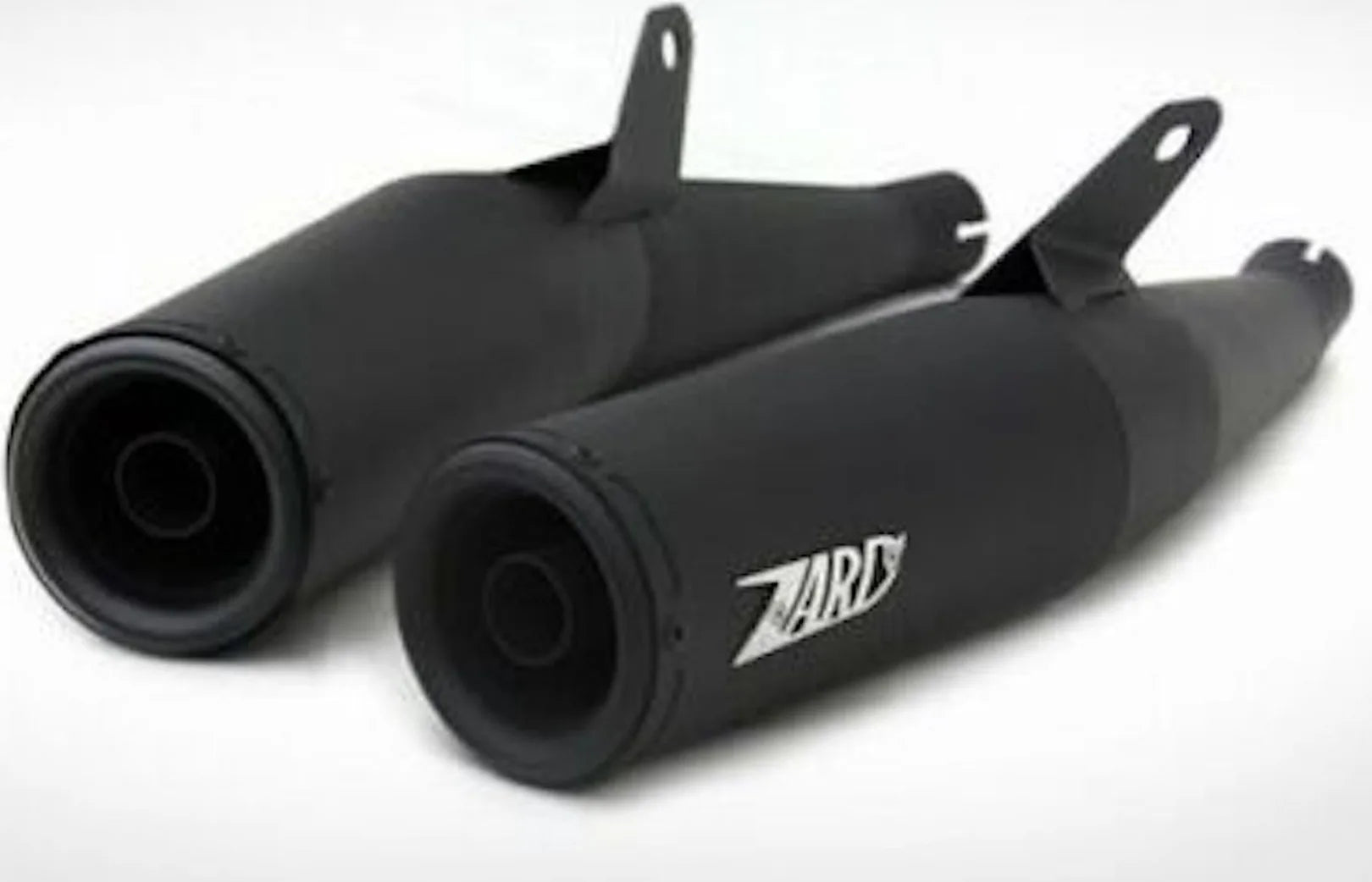 Exhaust Tip Without Sound Certification Titanium Black - Zard Compatible With Ducati Gt 1000 (2009-2011)